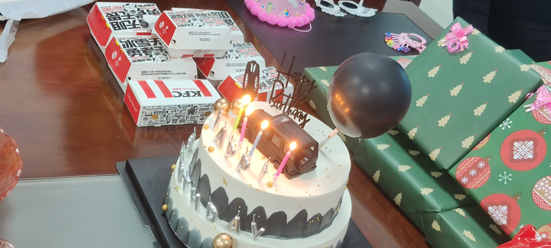 福州华光天锐光电科技有限公司员工生日会